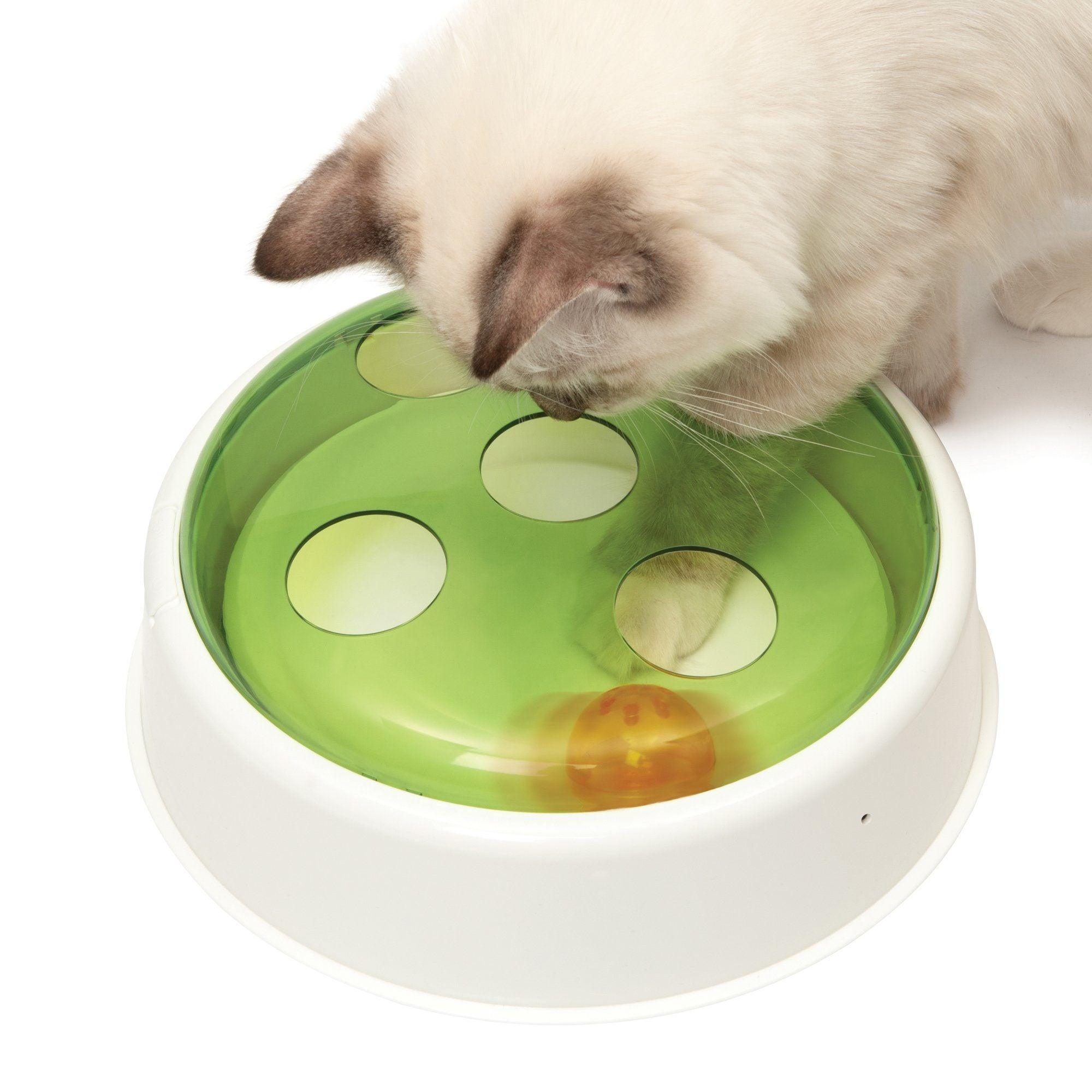 Catit Senses Electronic Ball Dome Cat Toy - Electronic Ball Dome - Cat Toys - Catit - PetMax Canada