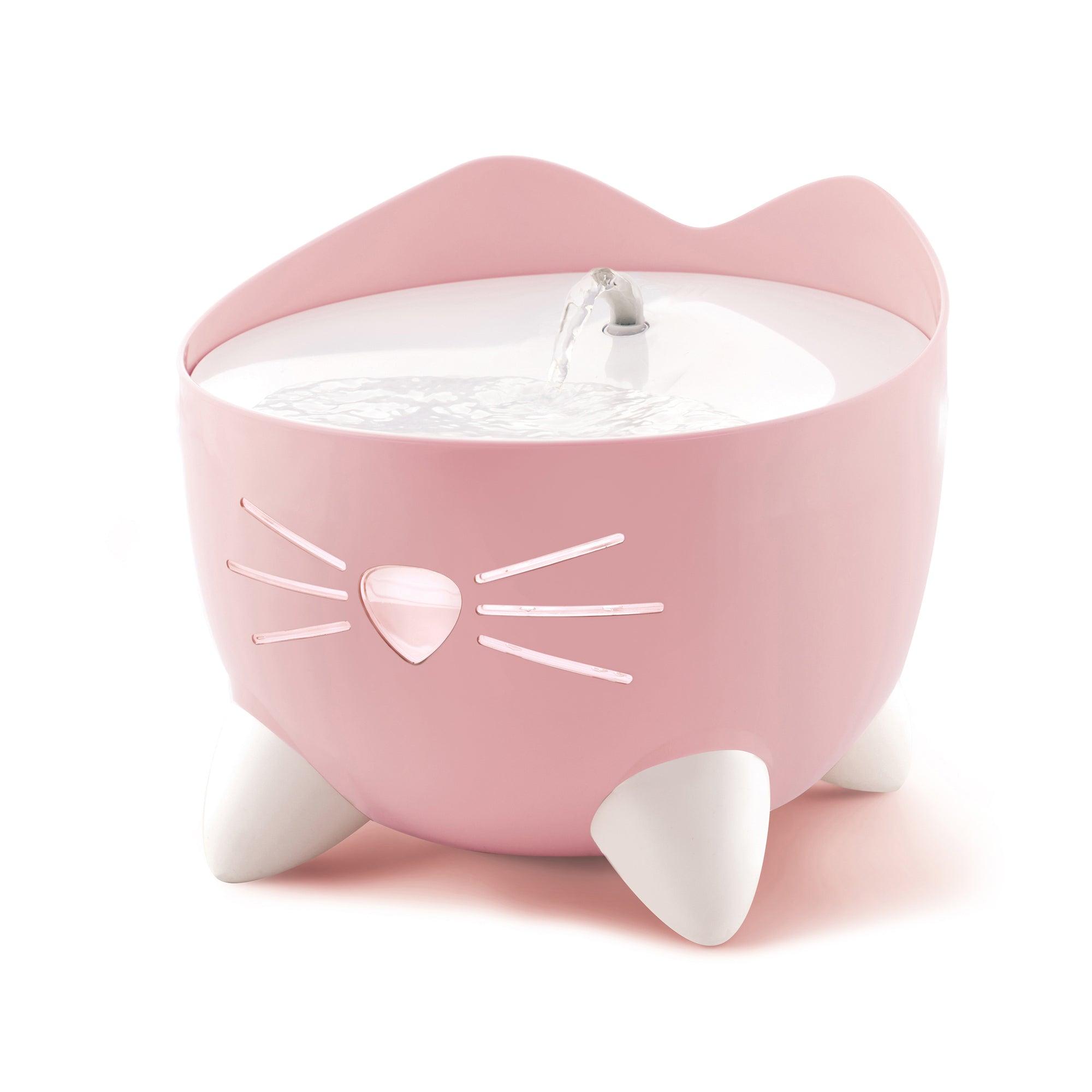 Catit Pixi Fountain Light Pink - Light Pink - Cat Fountain - Catit - PetMax Canada