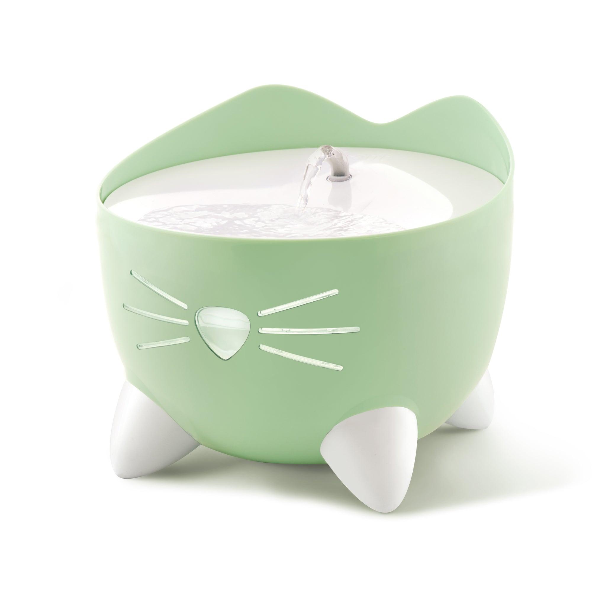 Catit Pixi Fountain Light Green - Light Green - Cat Fountain - Catit - PetMax Canada