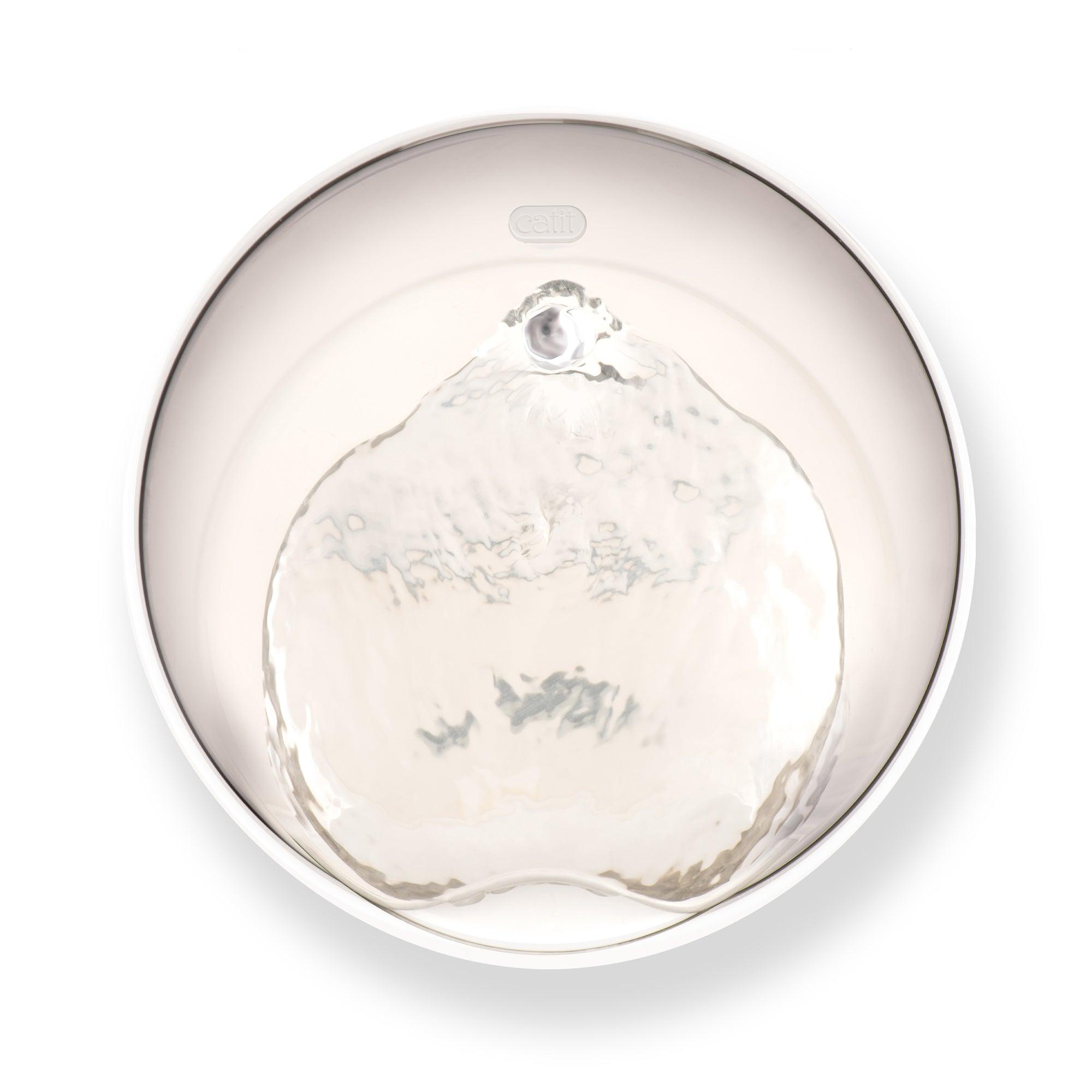 Catit Pixi Smart Water Fountain With Stainless Steel Top - Smart Feeder With Stainless Steel Top - Cat Fountain - Catit - PetMax Canada