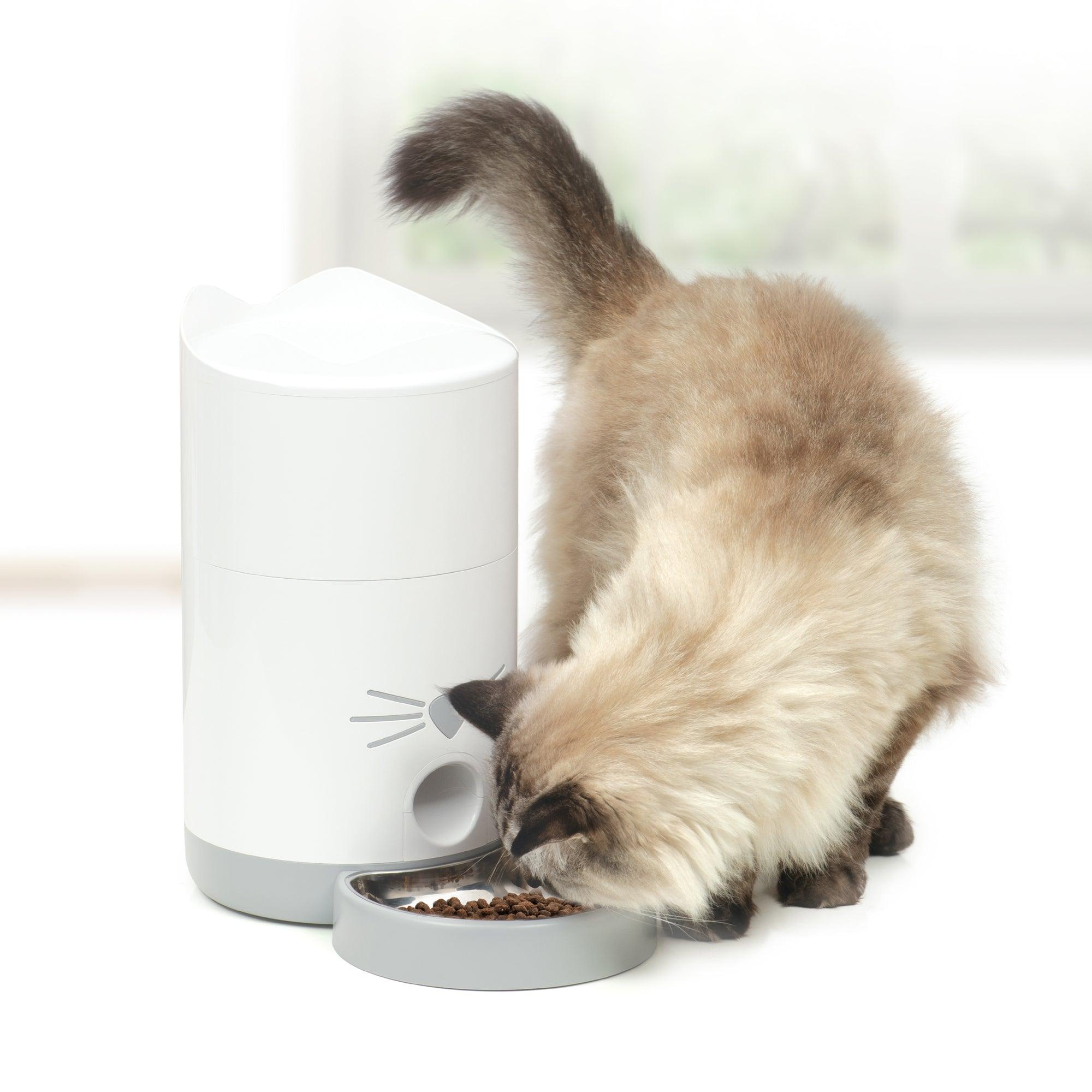 Catit Pixi Smart Feeder Remote Controlled Cat Food Dispenser - Smart Feeder - Cat Feeder - Catit - PetMax Canada