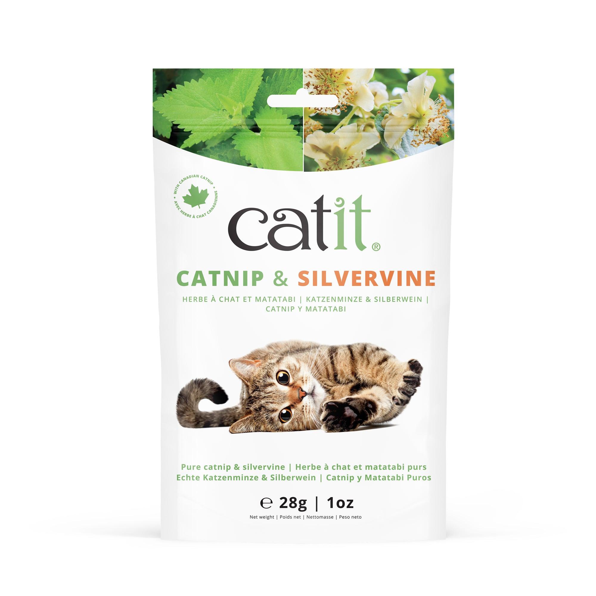 Catit Catnip Silvervine Mix - 28g - Cat Treats - Catit - PetMax Canada