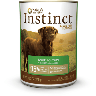 Instinct Canned Dog Food Grain Free Lamb  Canned Dog Food  | PetMax Canada
