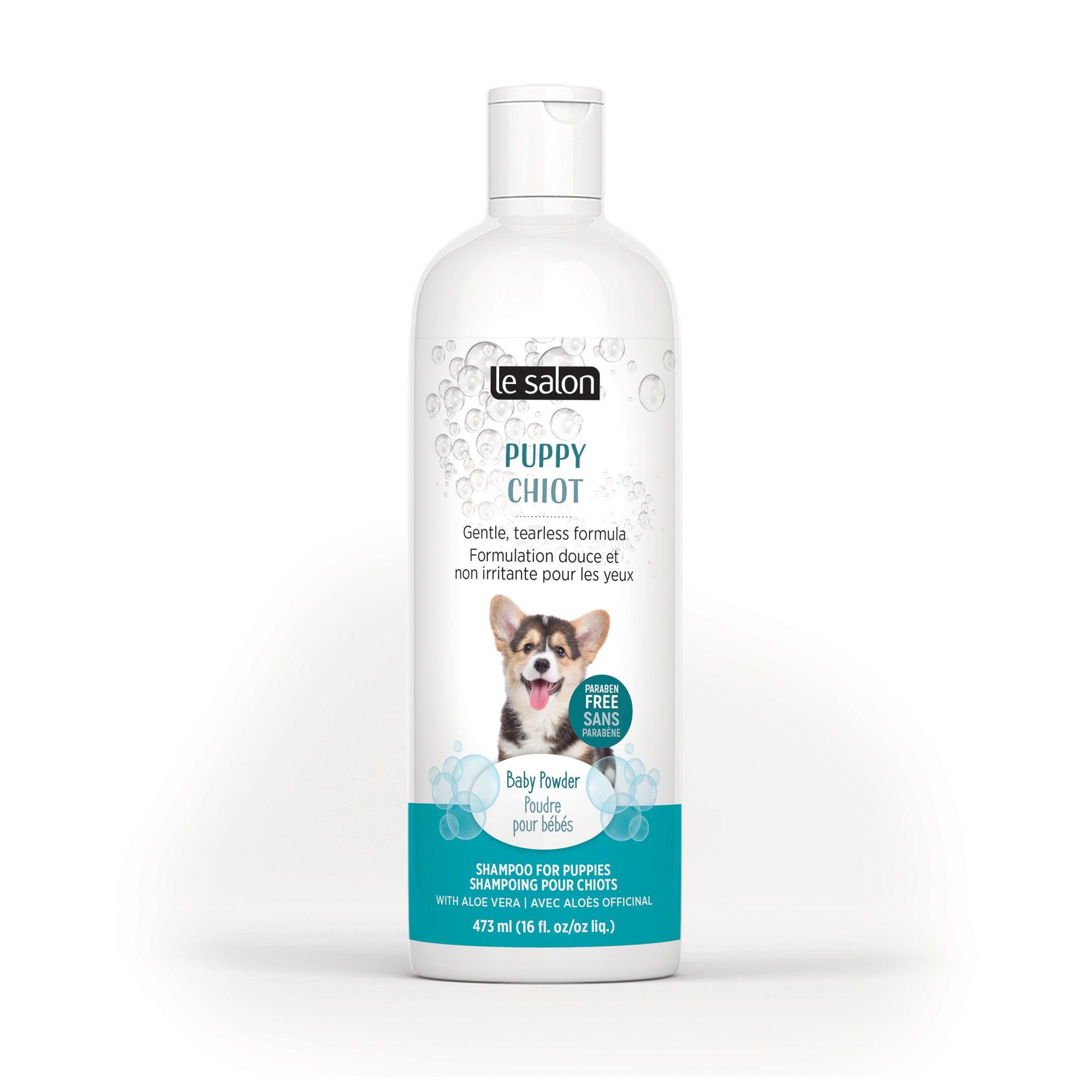 Le Salon Puppy Tearless Shampoo Baby Powder - 473mL - Grooming - Le Salon - PetMax Canada