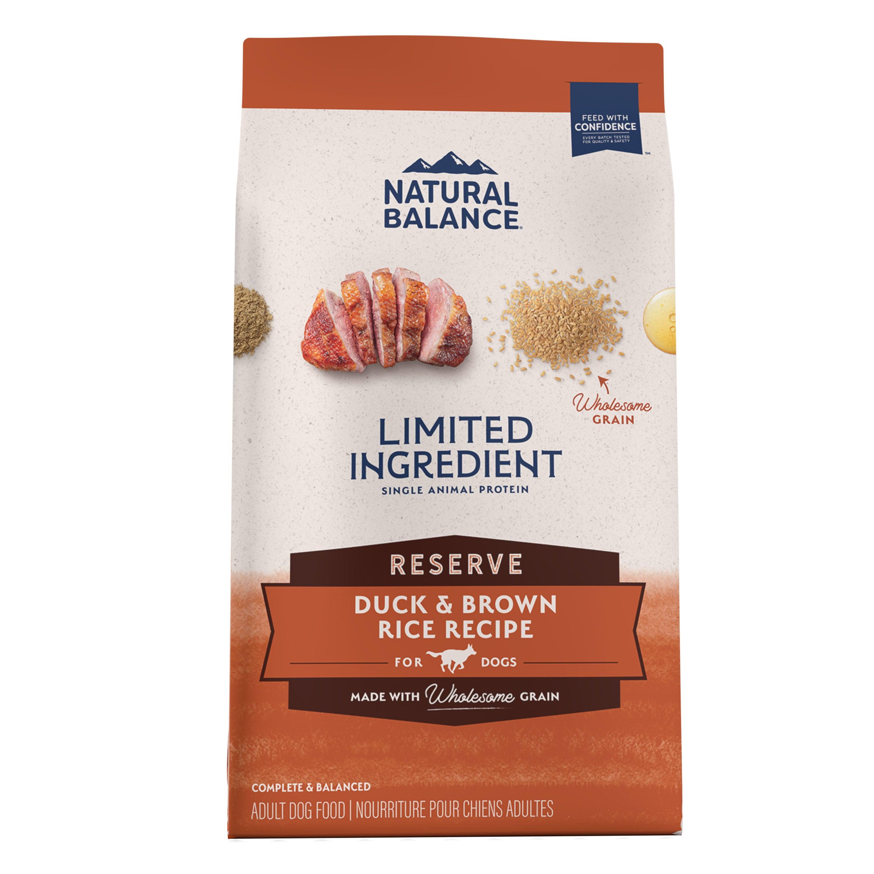 Natural Balance Limited Ingredient Diet Duck & Brown Rice Dog Food - 10 Kg - Dog Food - Natural Balance - PetMax Canada