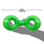 Nerf Scentology Dog Toy Beef Scented Green Infinity Ring  Dog Toys  | PetMax Canada