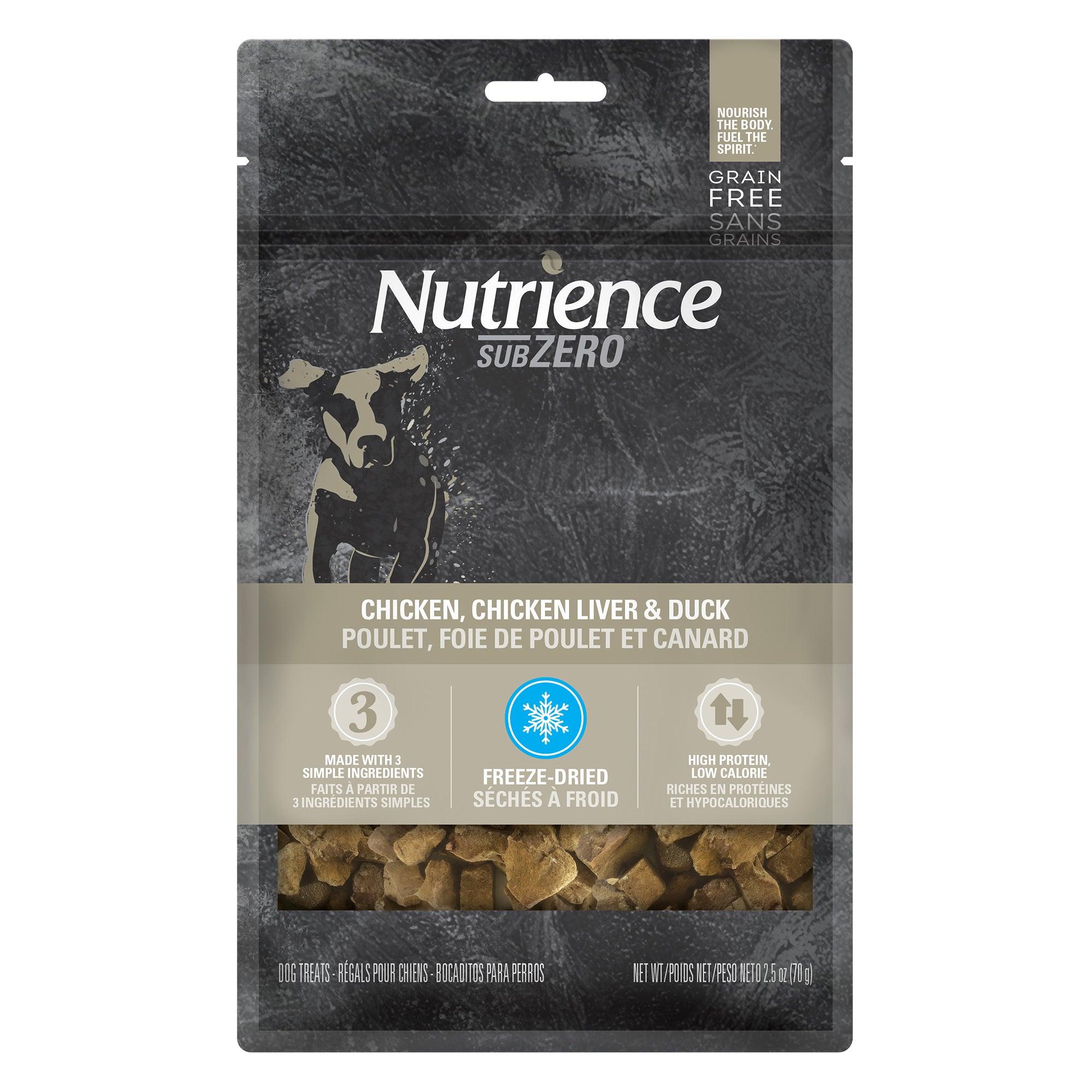 Nutrience Grain Free Subzero Fraser Valley Freeze Dried Treats - 70g - Dog Treats - Nutrience Treats - PetMax Canada