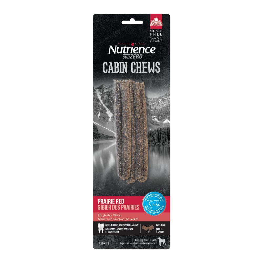 Nutrience Subzero Cabin Chews Prairie Red Elk Antler Sticks Antlers | PetMax Canada