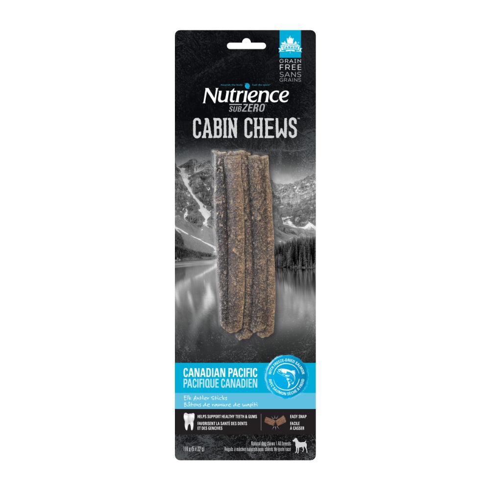 Nutrience Subzero Cabin Chews Canadian Pacific Elk Antler Sticks Antlers | PetMax Canada