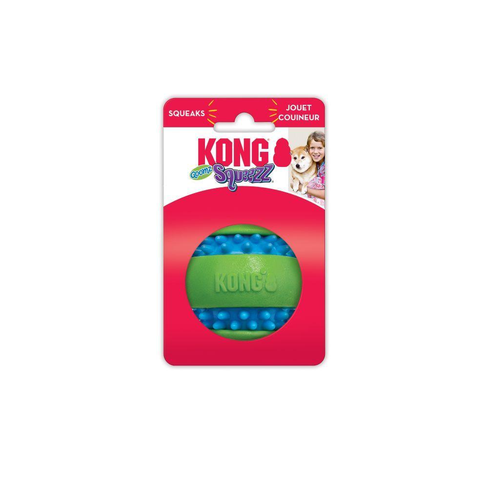 Kong Dog Toy Squeezz Goomz Ball - Large - Dog Toys - Kong - PetMax Canada