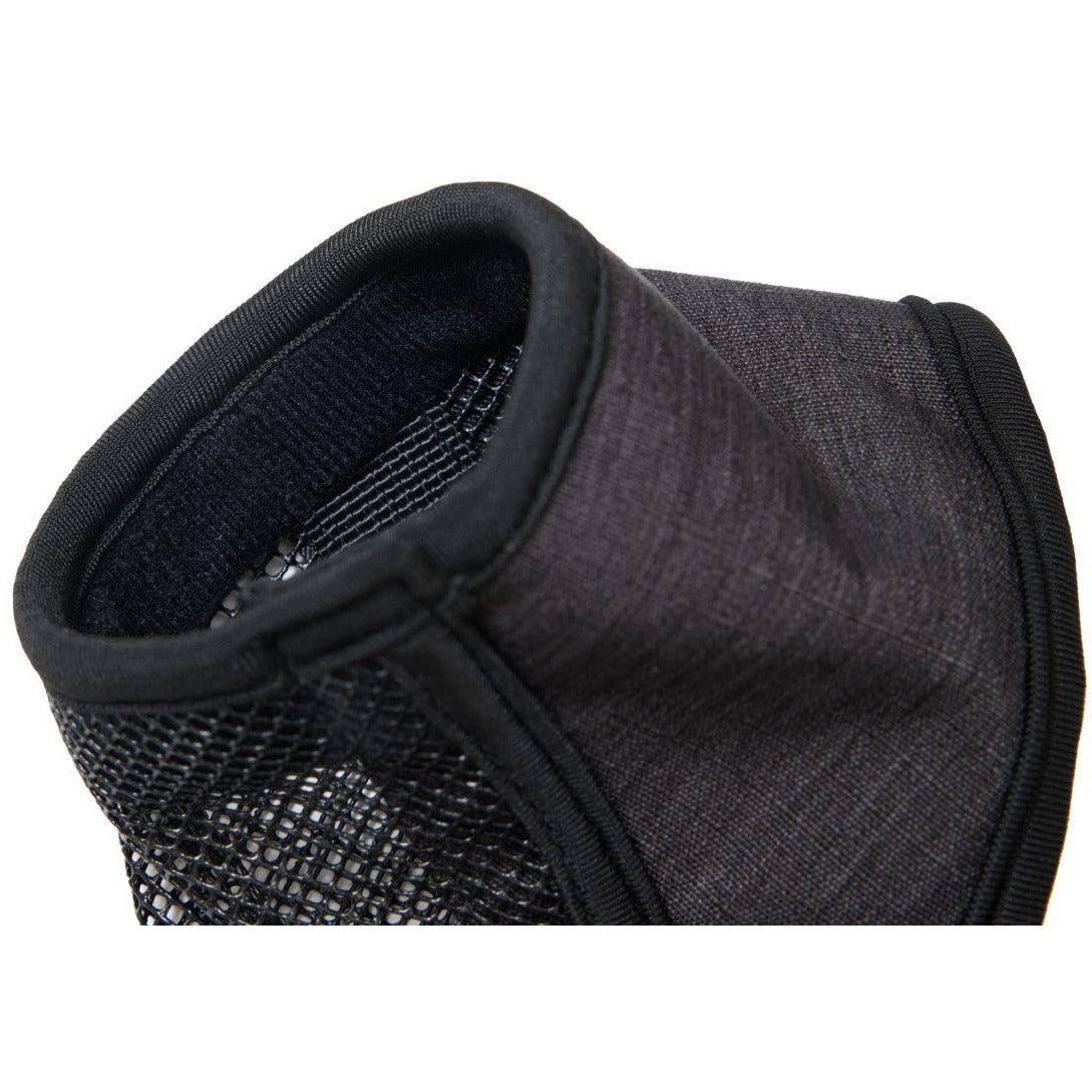 RC Pet Soft Fit Muzzle Heather Black - XX-Small: 3 1/2" - Training Products - RC Pet Products - PetMax Canada