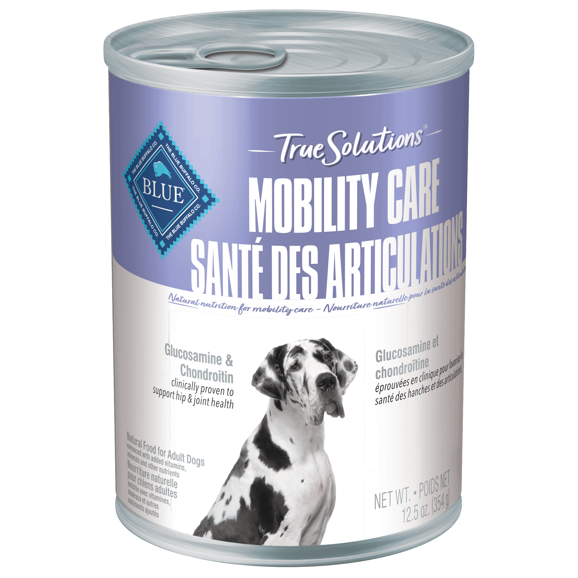 Blue True Solutions Canned Dog Food Mobility Care - 354g - Canned Dog Food - Blue Buffalo - PetMax Canada