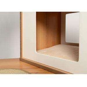 Vesper Cat Furniture V-Double Walnut Cat Scratching Posts | PetMax Canada