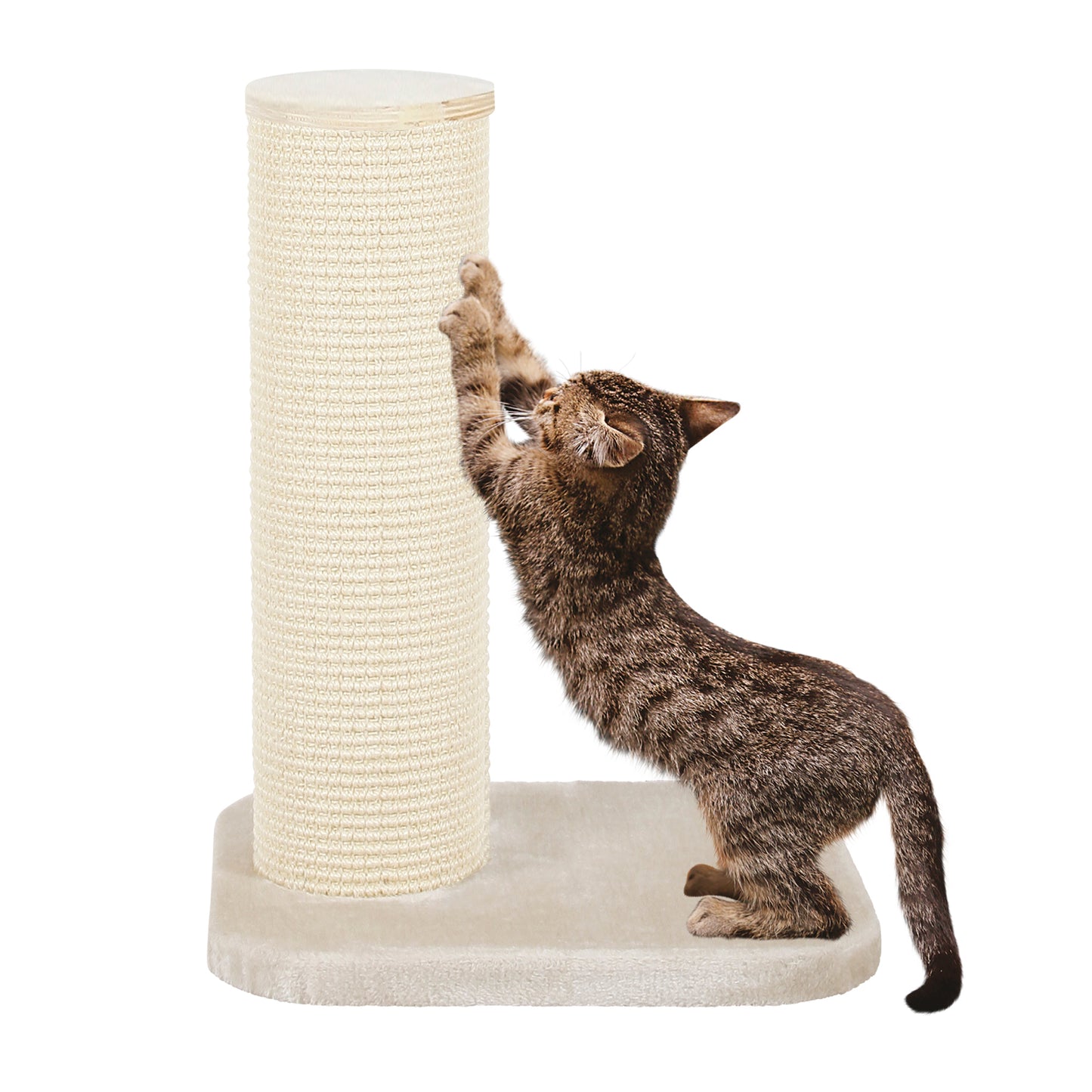 Zolux City Cat 1 Cat Scratching Post Beige Cat Scratching Posts | PetMax Canada