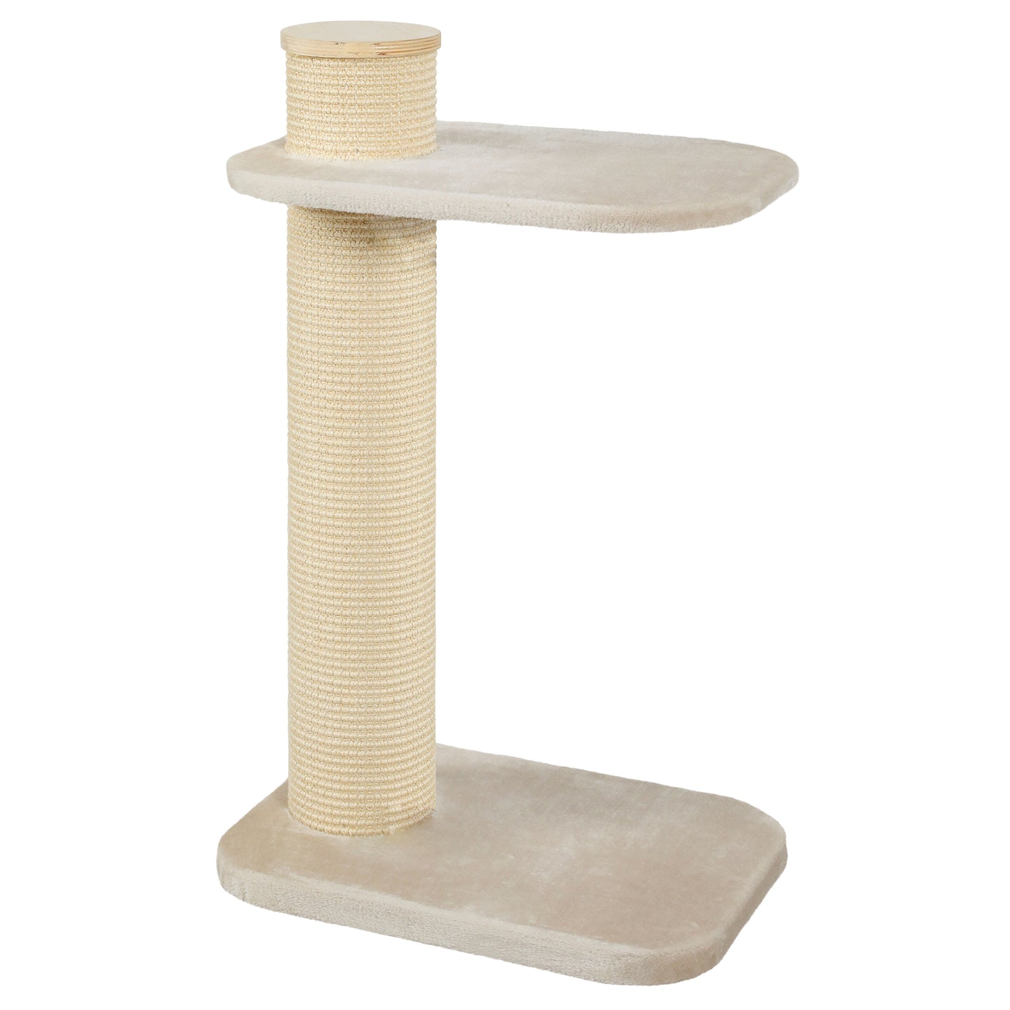 Zolux City Cat 2 Cat Scratching Post Beige Cat Scratching Posts | PetMax Canada