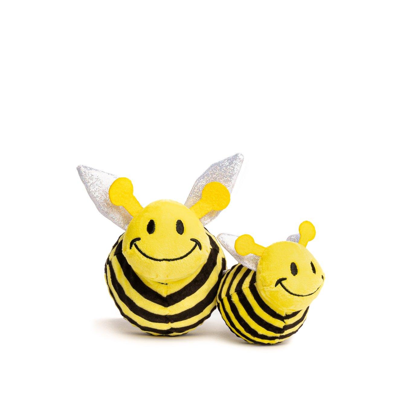 Fabdog Faball Squeaky Bumble Bee - Small - Dog Toys - Fabdog - PetMax Canada