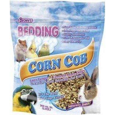 Brown's Naturally Fresh Corn Cob - 360 Cu In - Small Animal Litter - Brown's - PetMax Canada