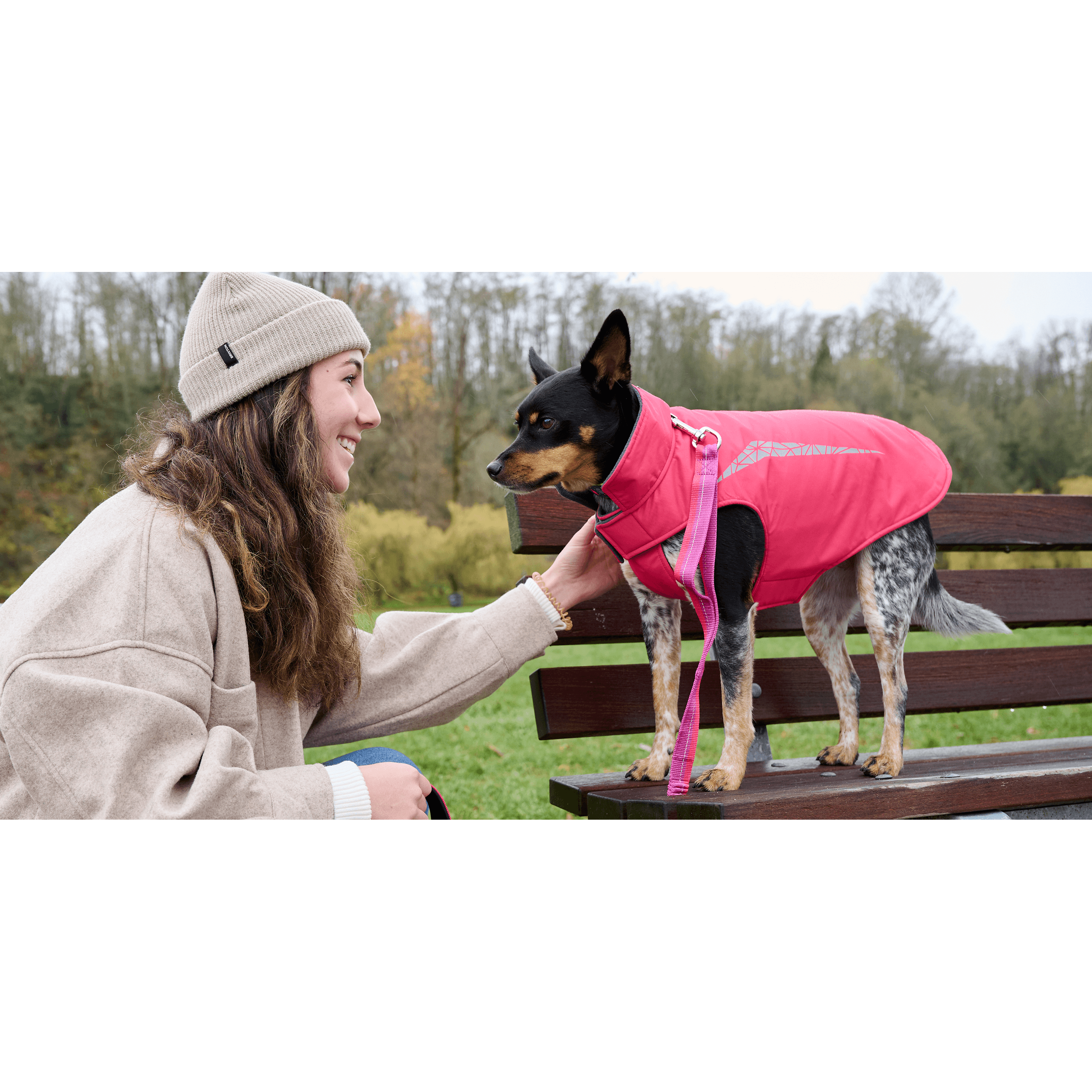 RC Cascade Dog Coat Azalea - 10" - Coats - RC Pet Products - PetMax Canada