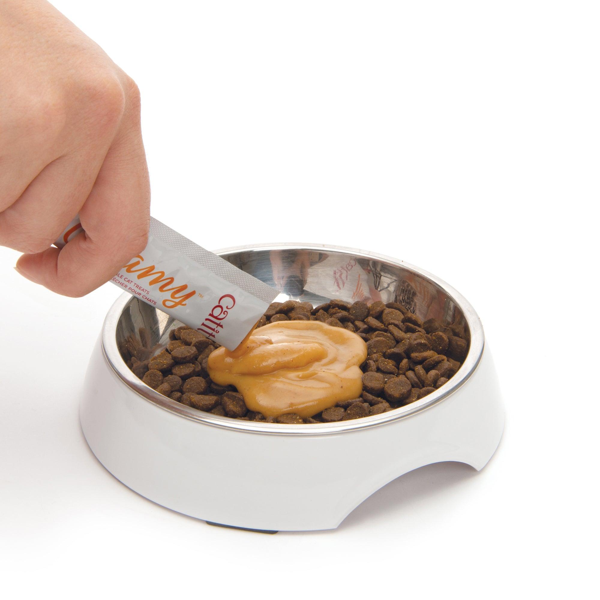 CatIt Creamy Lickable Treats Salmon - 5 Pack - Cat Treats - Catit - PetMax Canada