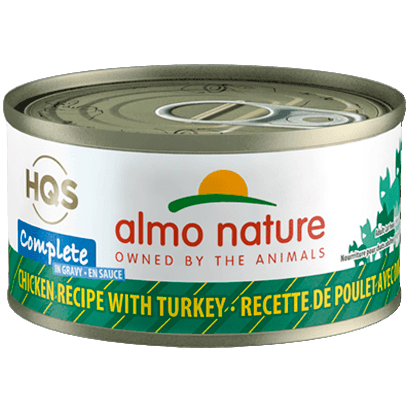 Almo Nature Complete Chicken With Turkey In Gravy - 70g - Canned Cat Food - Almo Nature - PetMax Canada