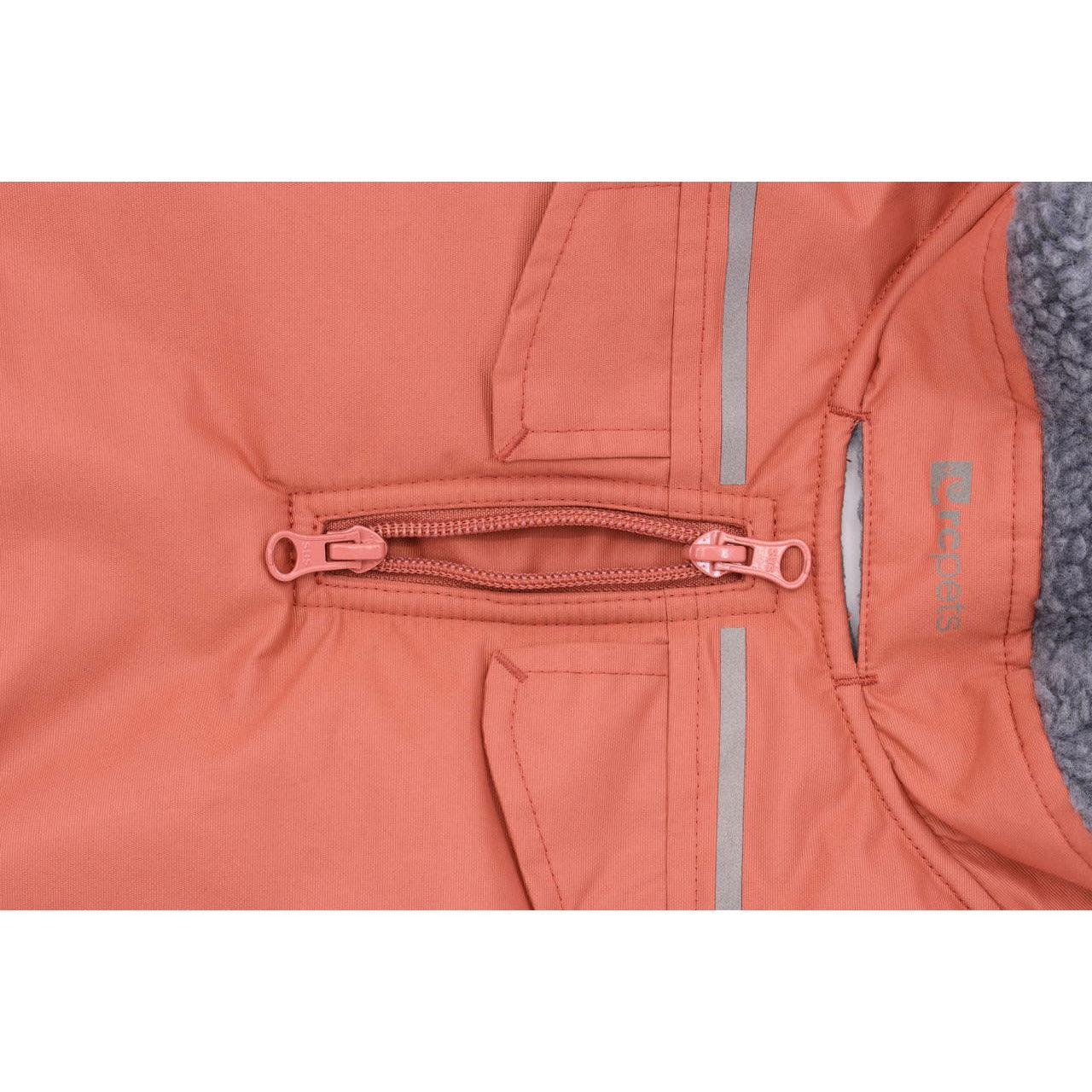 RC Dog Coat District Parka Clay - 8" - Parkas - RC Pet Products - PetMax Canada