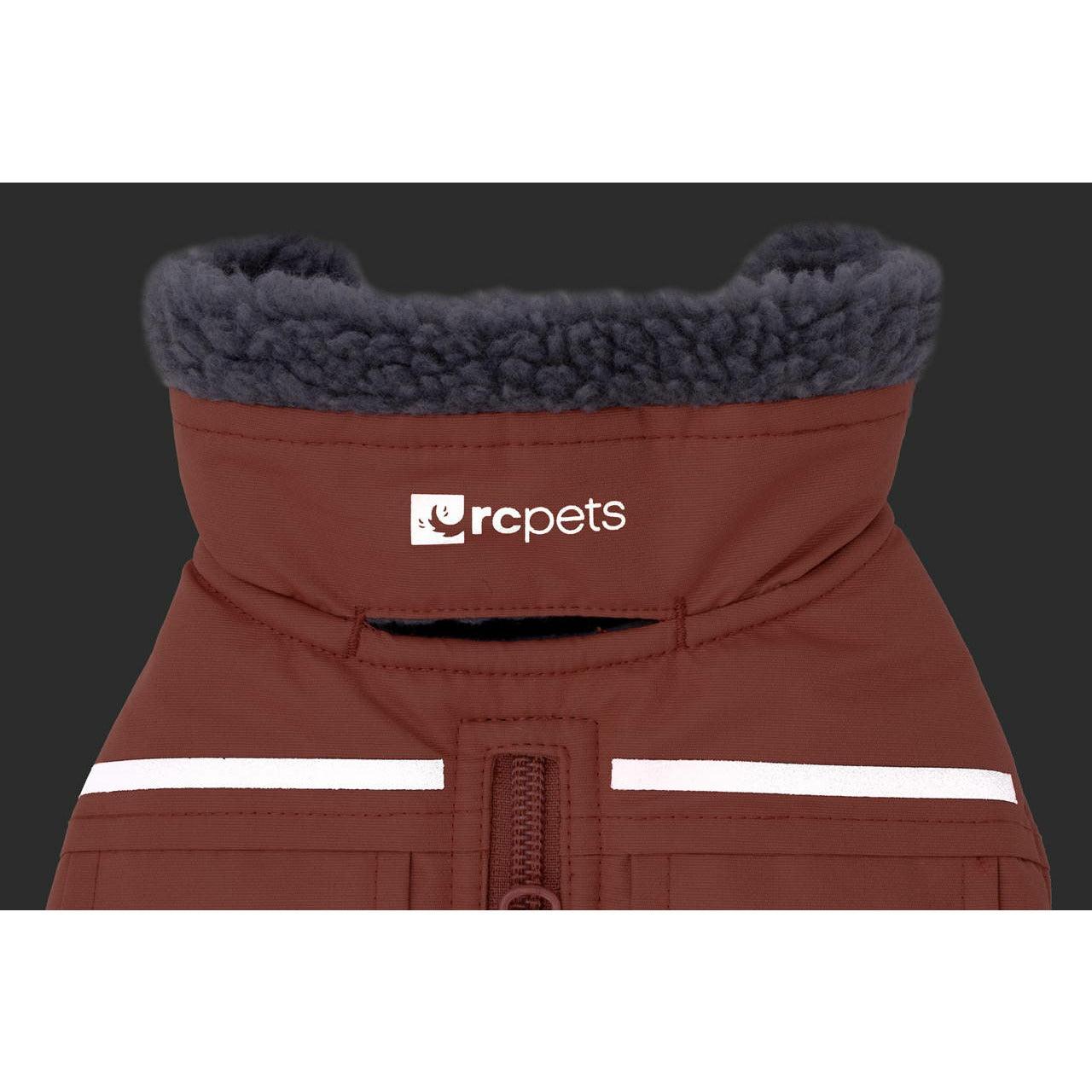 RC Dog Coat District Parka Black - 8" - Parkas - RC Pet Products - PetMax Canada