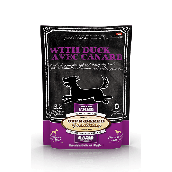 Oven-Baked Tradition Dog Treats Duck - 227g - Dog Treats - Oven-Baked Tradition - PetMax Canada