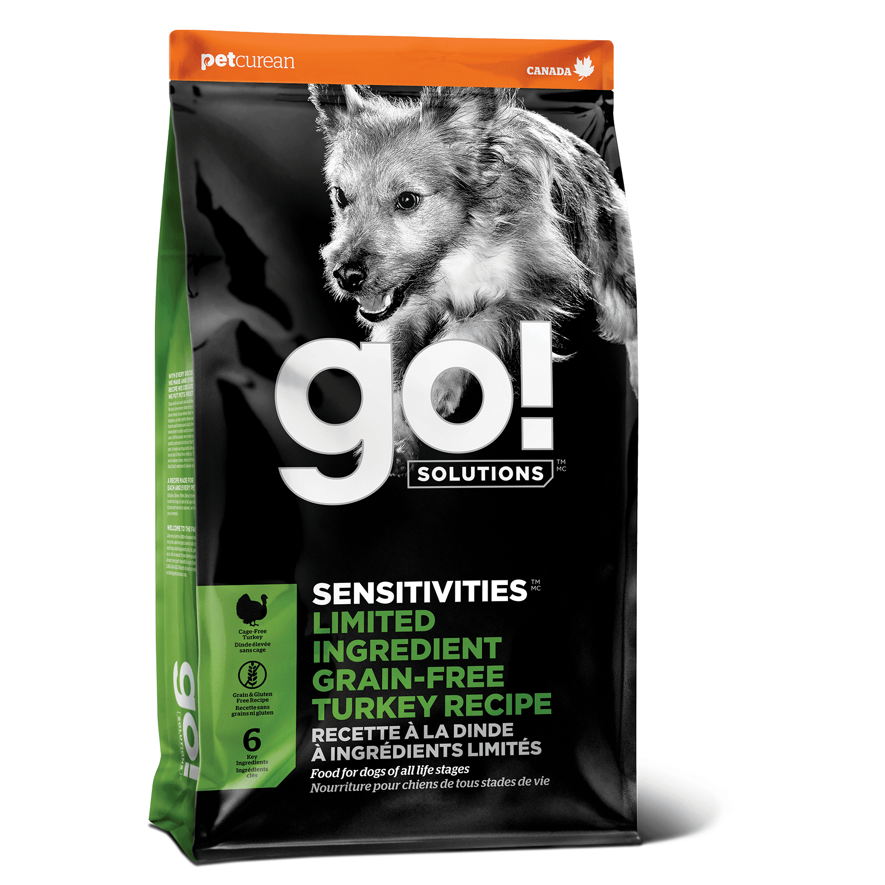 Go Sensitivities Limited Ingredient Grain Free Turkey recipe for dogs