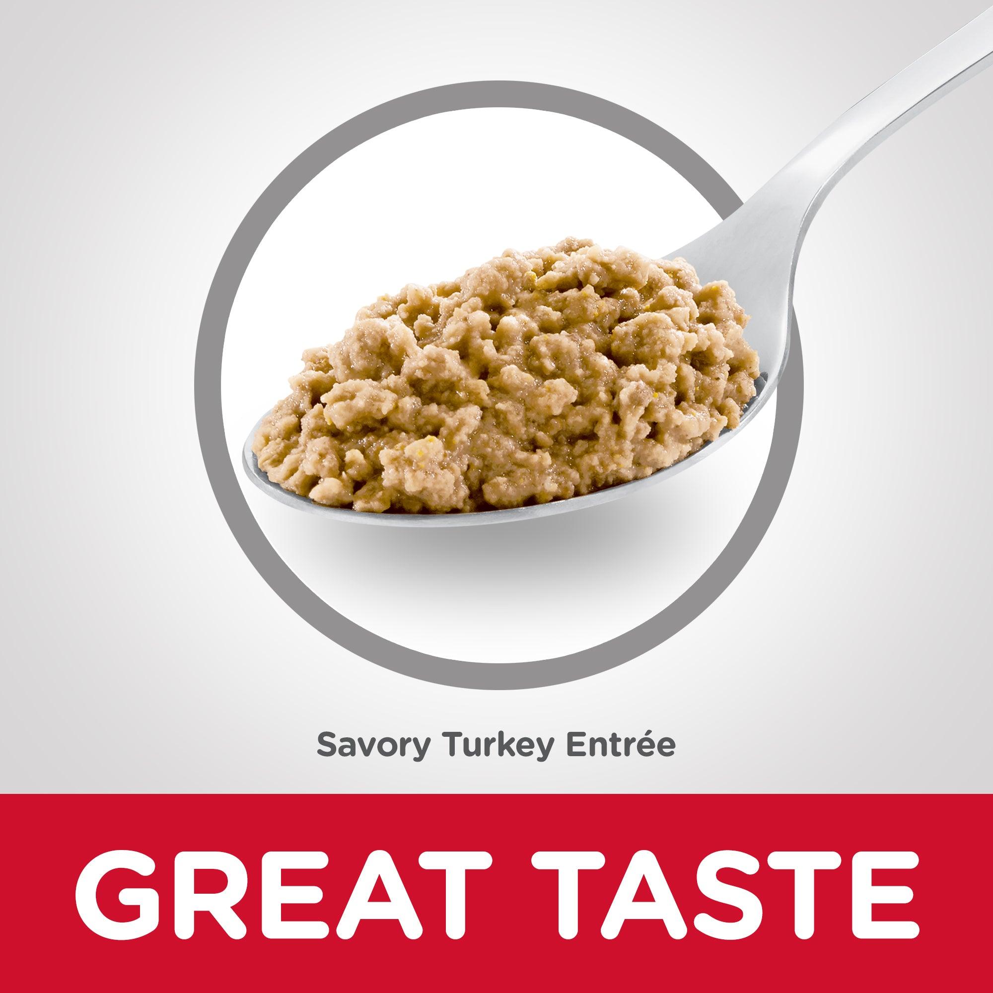 Hill's Science Diet Canned Cat Food Adult Turkey Entrée - 156g - Canned Cat Food - Hill's Science Diet - PetMax Canada