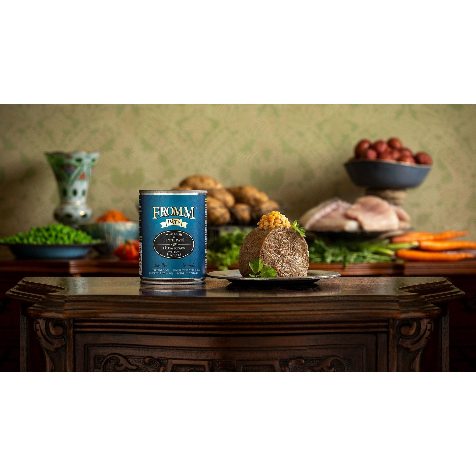 Fromm Canned Dog Food Whitefish & Lentil Pate - 345g - Canned Dog Food - Fromm - PetMax Canada