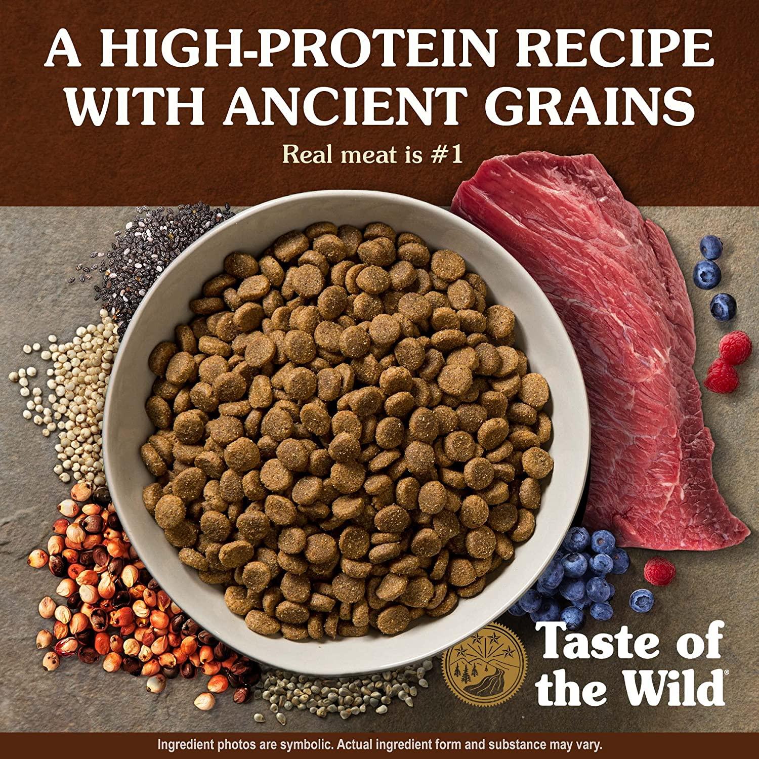Taste Of The Wild Ancient Prairie Grain Inclusive Dog Food - 2.27 Kg - Dog Food - Taste of the Wild Pet Foods - PetMax Canada