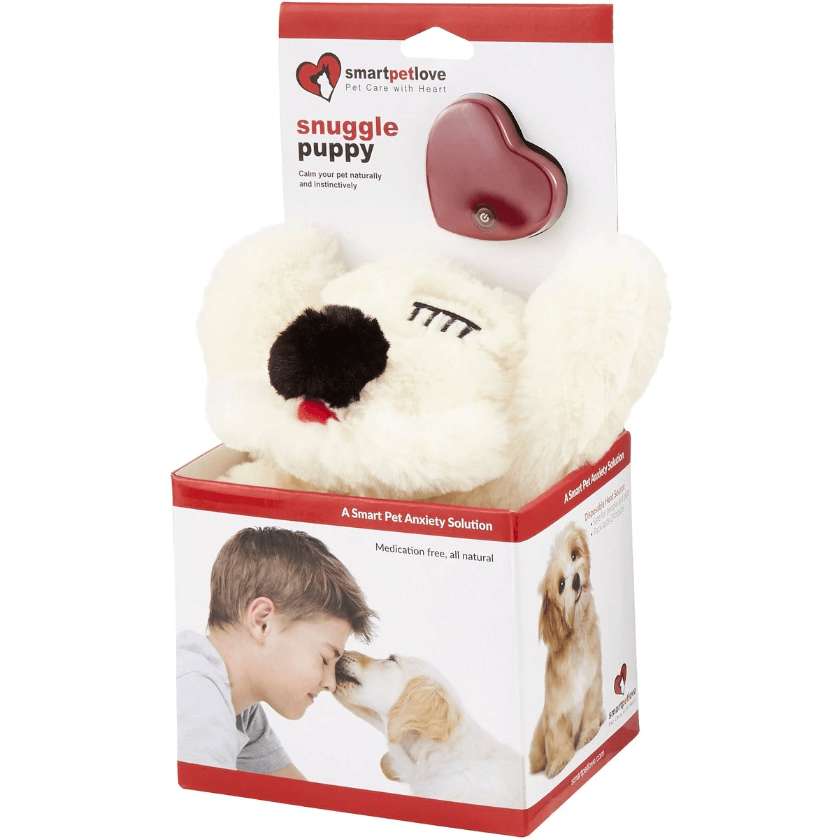 Smart Pet Love Snuggle Puppy Behavioral Aid Dog Toy - Golden - Dog Toys - Smart Pet - PetMax Canada