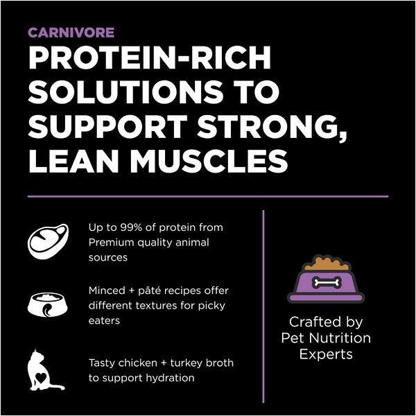 Go! Cat Food Carnivore Grain Free Tetra Pak Chicken, Turkey, Duck - 182g - Canned Cat Food - Go! - PetMax Canada