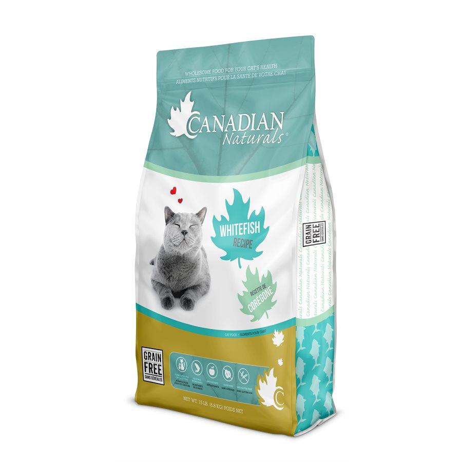 Canadian Naturals Cat Food Grain Free Whitefish - 1.36 Kg - Cat Food - Canadian Naturals - PetMax Canada