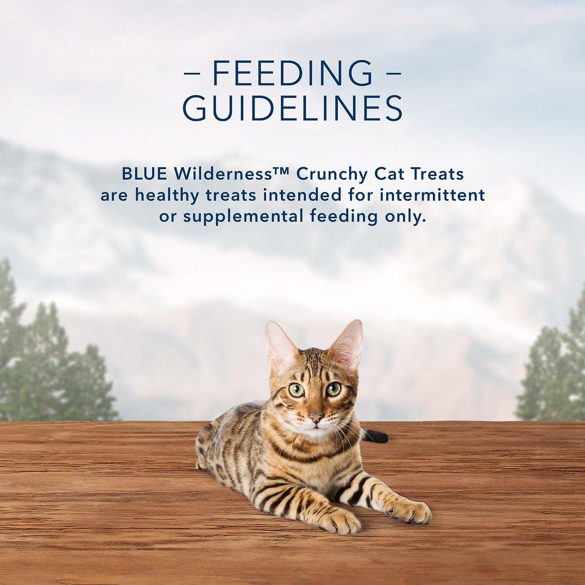 Blue Buffalo Wilderness Trout Formula Crunchy Grain-Free Cat Treats - 56g - Cat Treats - Blue Buffalo - PetMax Canada