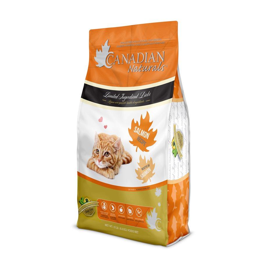 Canadian Naturals Cat Food Grain Free Limited Ingredient Diet Salmon - 2.95 Kg - Cat Food - Canadian Naturals - PetMax Canada
