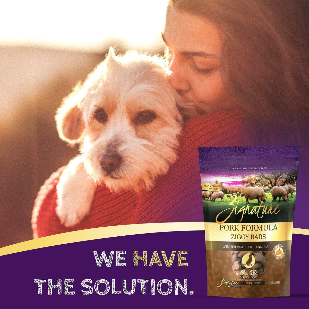 Zignature Pork Formula Biscuit Treats for Dogs - 340g - Dog Treats - Zignature Pet Food - PetMax Canada