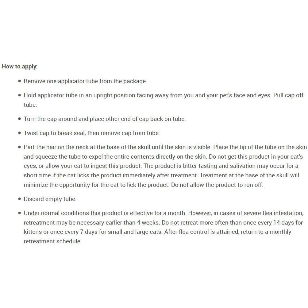 Advantage II For Small Cats - 2.4Kg - 4Kg / 4 Pack - Flea & Tick - Advantage - PetMax Canada