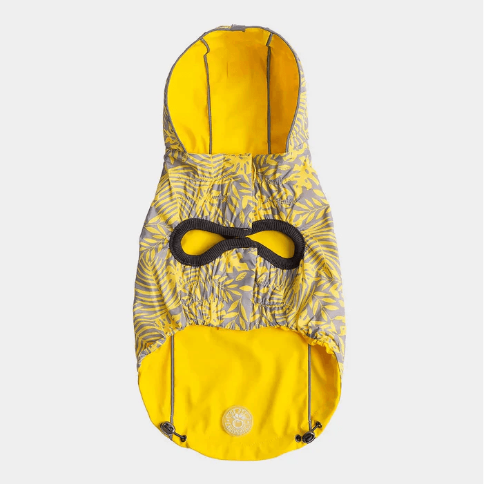 GF Pet Reversible Raincoat Yellow For Dogs - Small - Coats - GF Pet - PetMax Canada