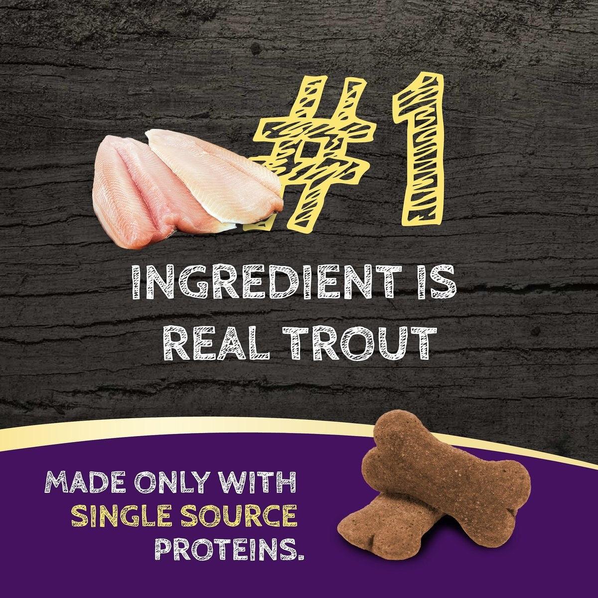 Zignature Trout Formula Biscuit Treats for Dogs - 340g - Dog Treats - Zignature Pet Food - PetMax Canada