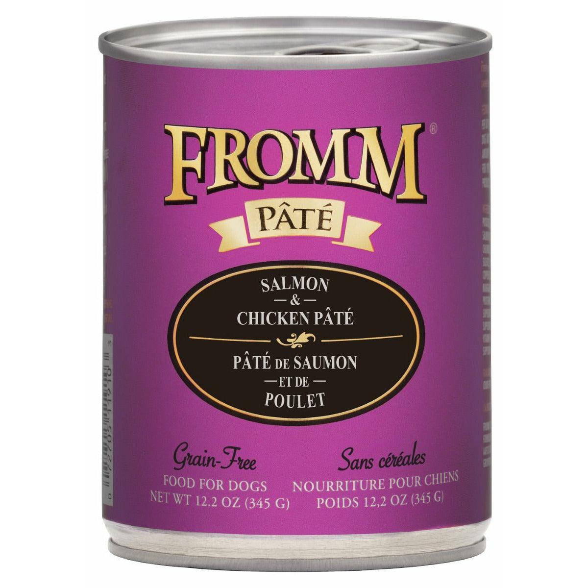 Fromm Canned Dog Food Salmon & Chicken Pate - 345g - Canned Dog Food - Fromm - PetMax Canada