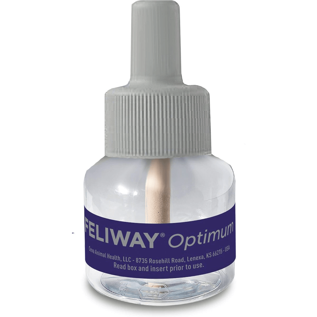 Feliway Optimum Enhanced Calming Pheromone 30 Day Cat Diffuser Refill - Default Title - Cat Health Care - Feliway - PetMax Canada