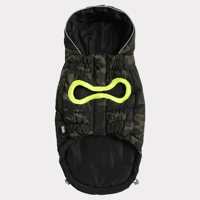 GF Pet Recycled Parka Camouflage For Dogs - X-Small - Coats - GF Pet - PetMax Canada
