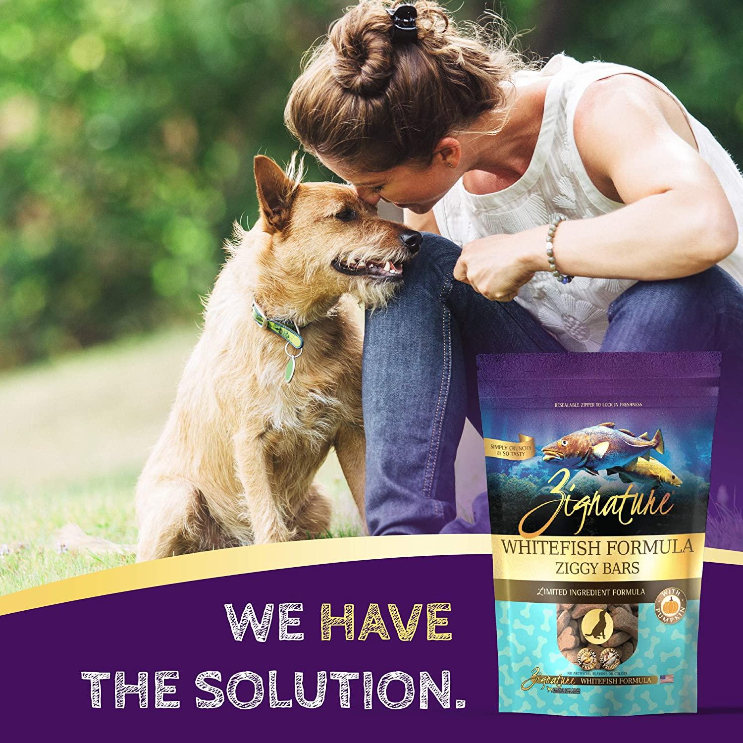 Zignature Whitefish Formula Biscuit Treats for Dogs - 340g - Dog Treats - Zignature Pet Food - PetMax Canada
