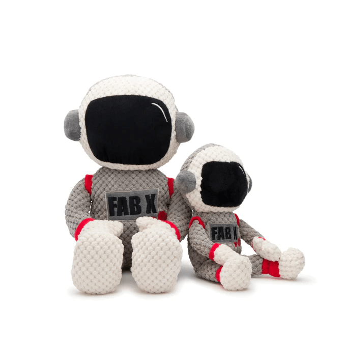 Fabdog Floppy Dog Toy Astronaut - Small - Dog Toys - Fabdog - PetMax Canada