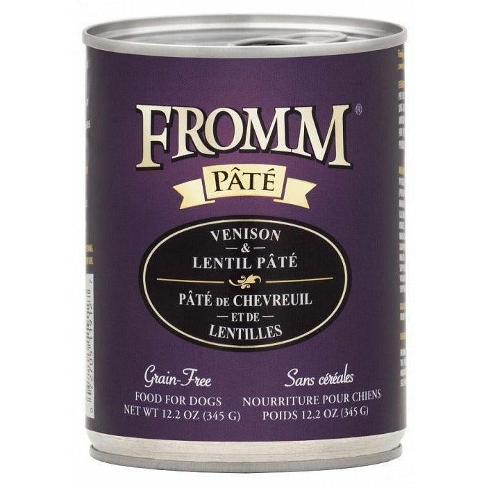 Fromm Canned Dog Food Venison & Lentil Pate - 345g - Canned Dog Food - Fromm - PetMax Canada