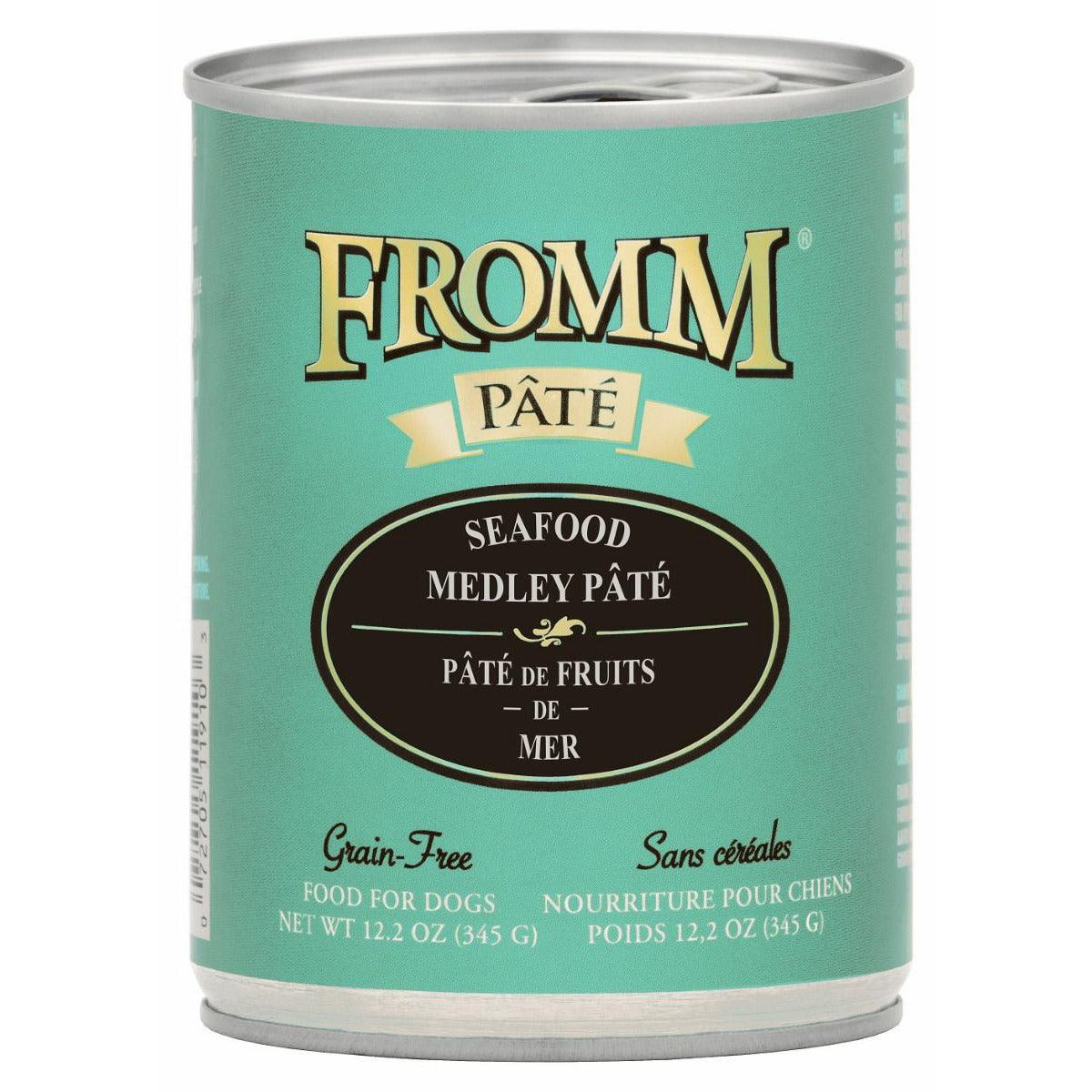Fromm Canned Dog Food Seafood Medley Pate - 345g - Canned Dog Food - Fromm - PetMax Canada