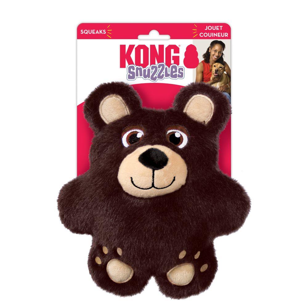 Kong Dog Toy Snuzzles Bear - Medium - Dog Toys - Kong - PetMax Canada