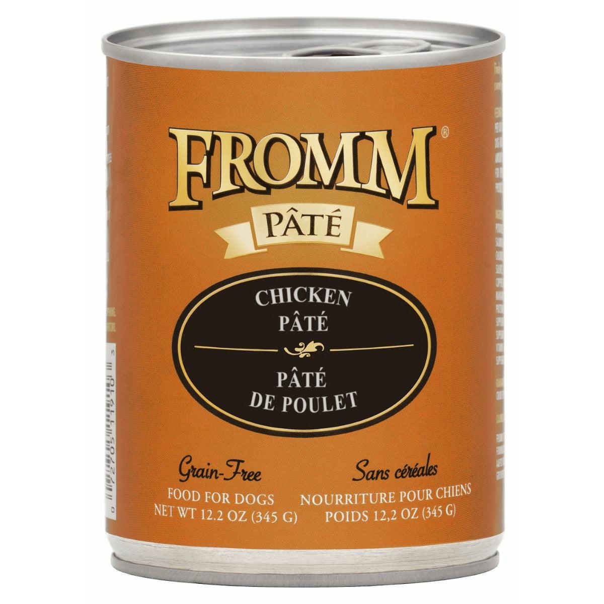 Fromm Canned Dog Food Chicken Pate - 345g - Canned Dog Food - Fromm - PetMax Canada
