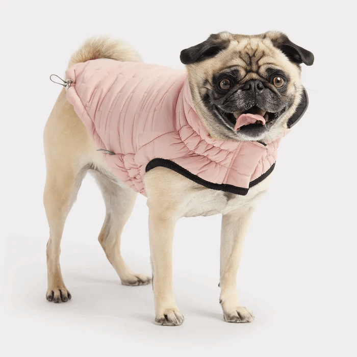 GF Pet Reversible Chalet Jacket Pink For Dogs - X-Small - Coats - GF Pet - PetMax Canada